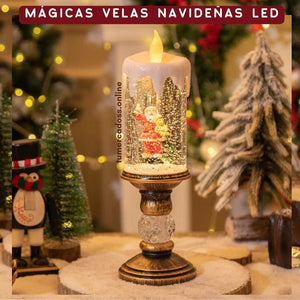 MAGICAS VELAS NAVIDEÑAS LED